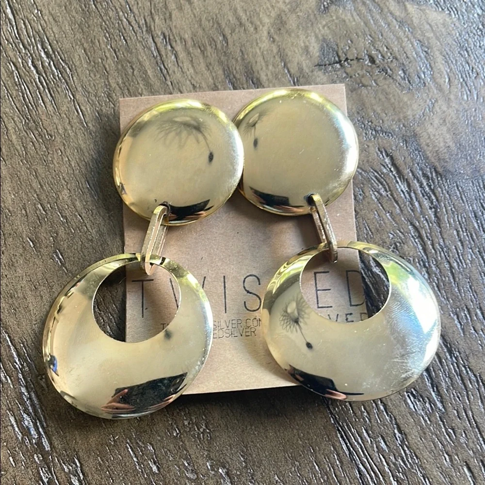 Twisted Silver EVOLVE Statement Earrings - Picture 5 of 5